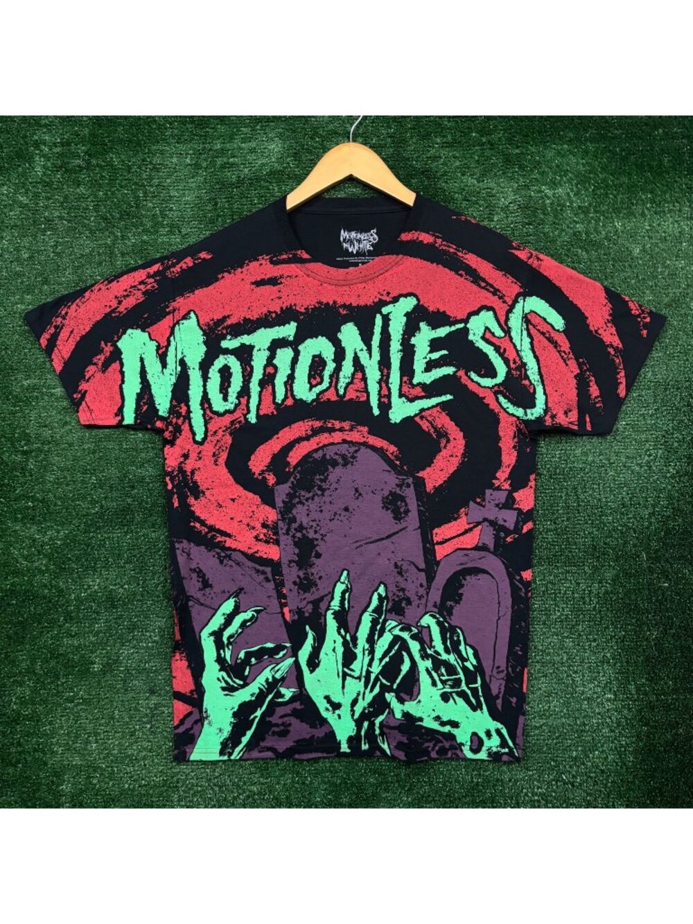 Motionless in White Creatures Album Meatalcore Band T-Shirt Size Medium